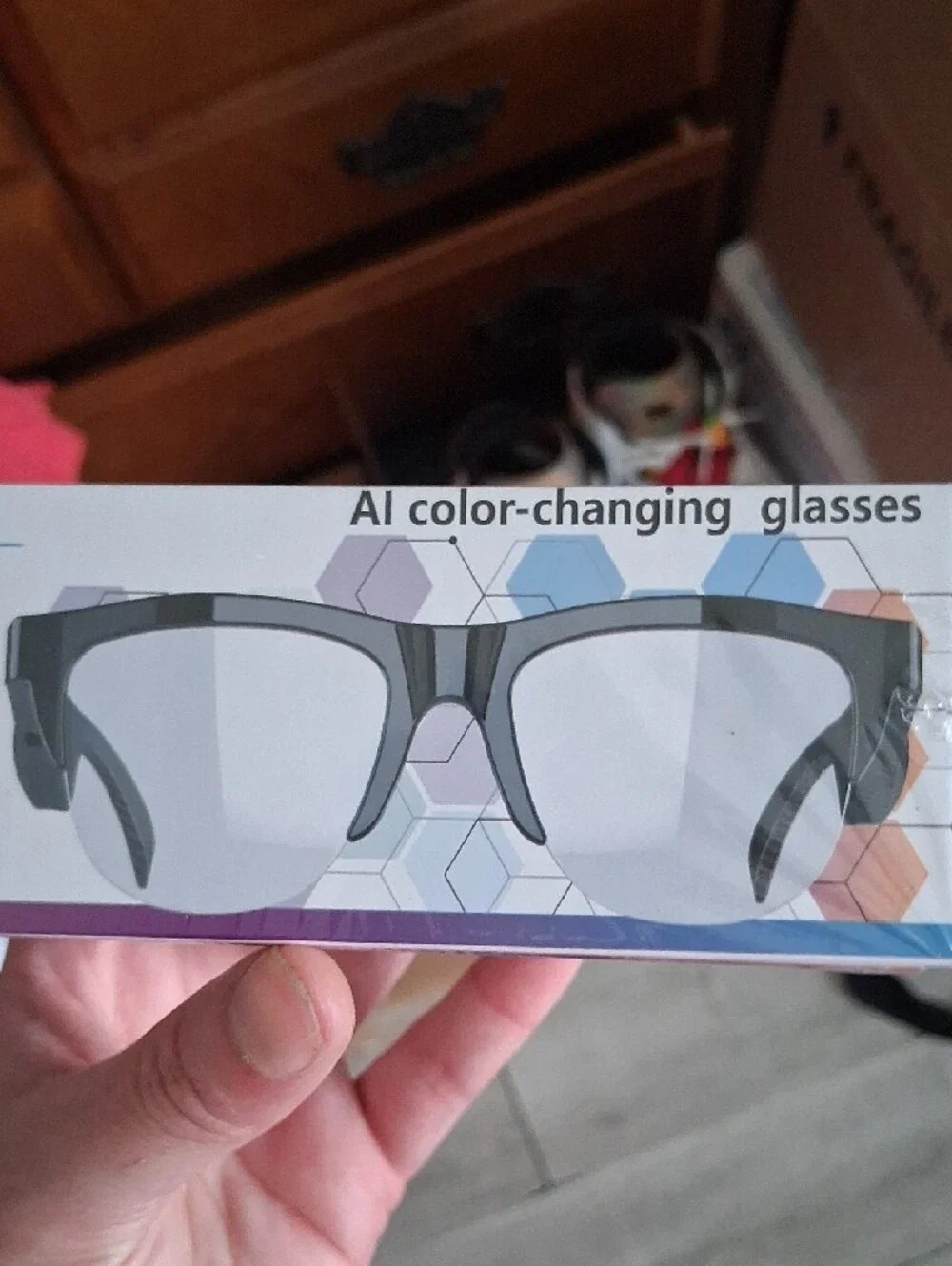 six13 AI Smart Glasses | Built-in Bluetooth Audio & UV Color change Lenses [NIB]